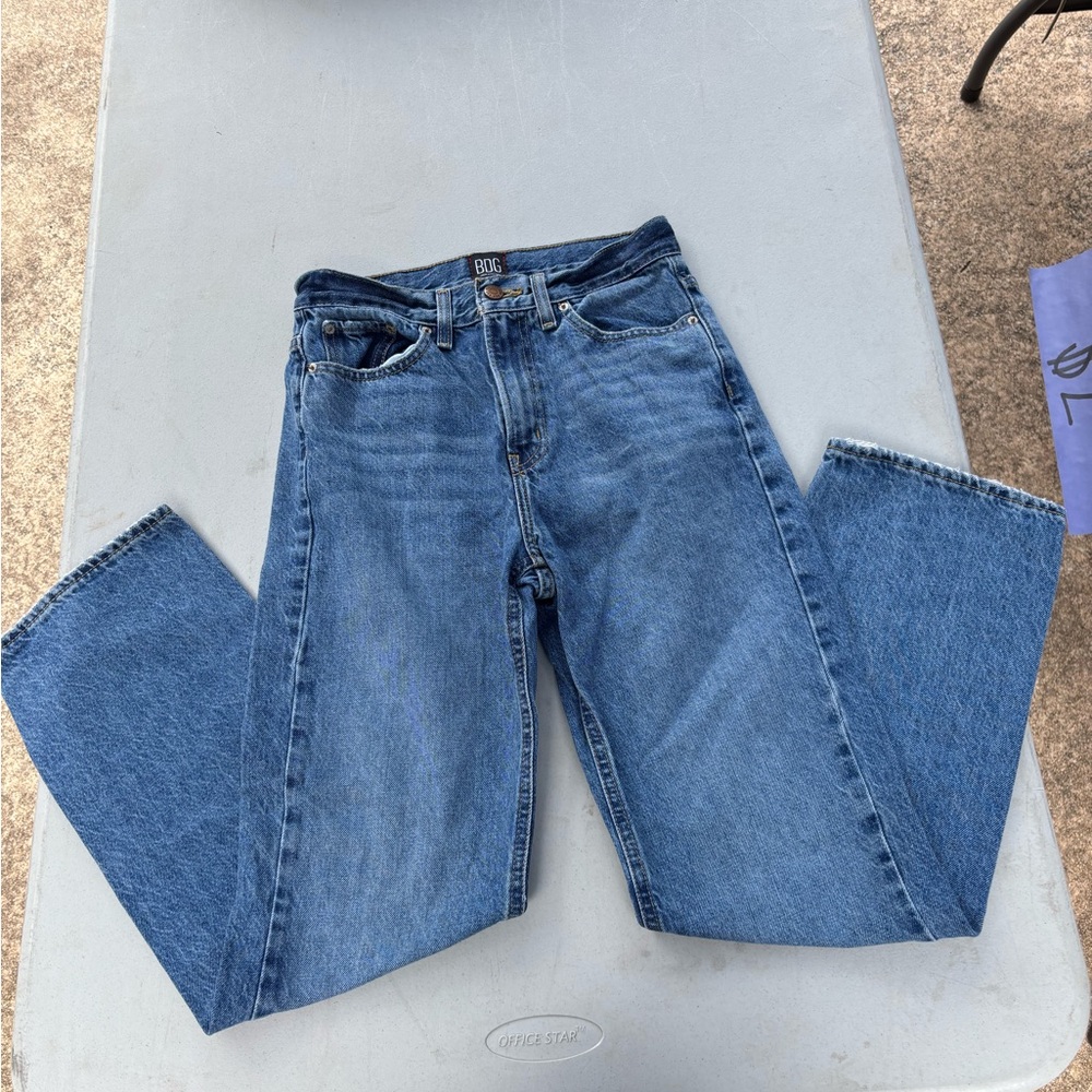 BDG Blue Straight Leg Jeans